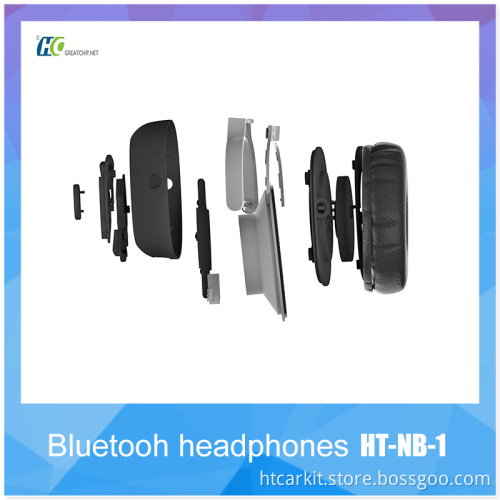 On-Ear Wireless Bluetooth Earpiece with Noise Cancelling Headphones